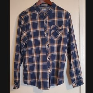 Alton long sleeve button down large